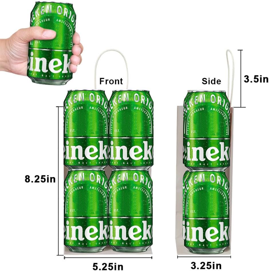 Toovip 50 Pack 5.25x3.25x8.25 Inch Small White Kraft Paper Bags with Handles Bulk, Gift Wrap Bags for Favor Grocery Retail Party Birthday Shopping Business Goody Craft Merchandise Take Out Cub Sacks