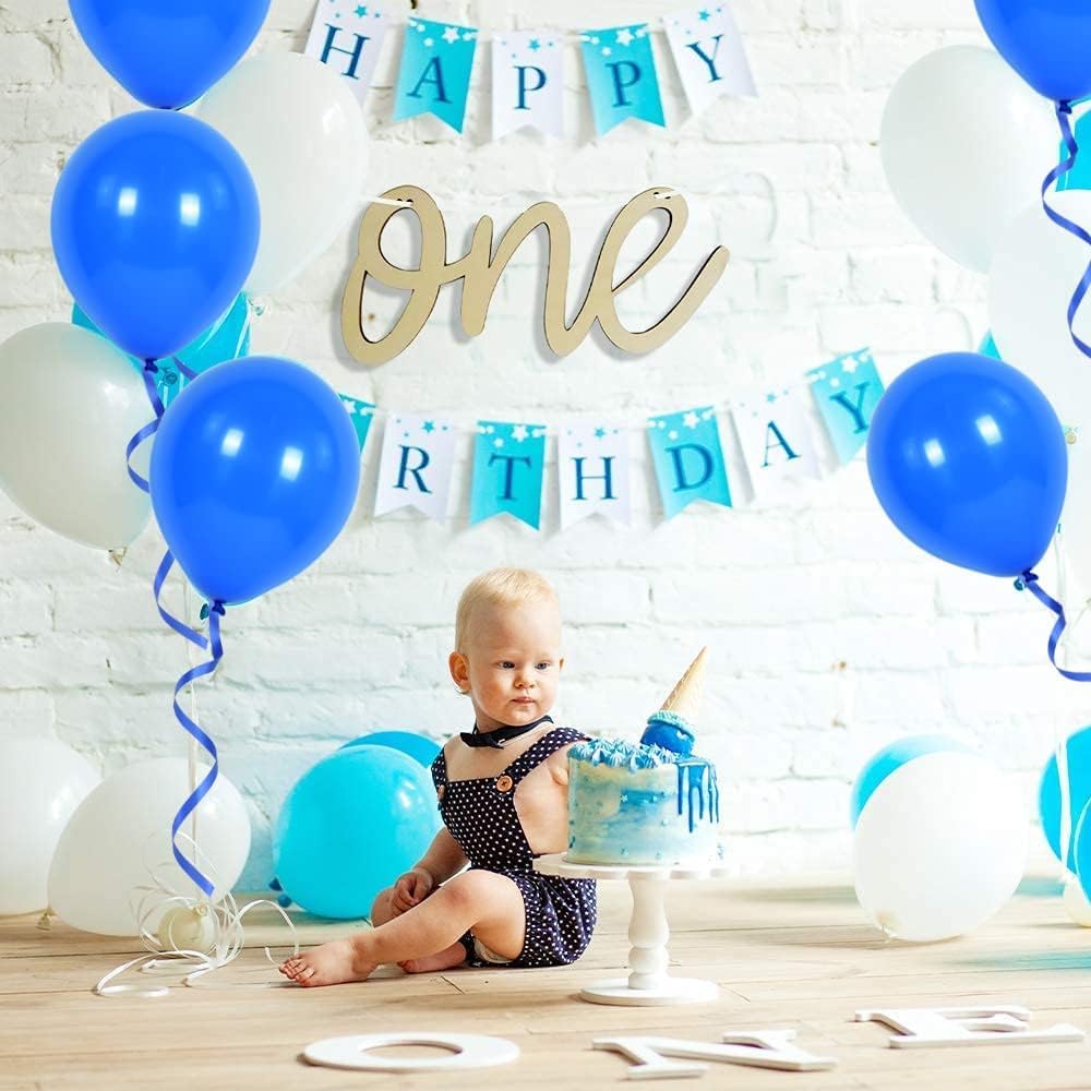 TONIFUL 500 Yards Curling Ribbon-Balloon Ribbon-Balloon String for Art&Craft Decor,Gift Wrapping,Ribbons and Bows for Christmas New Year Birthday Gifts (Blue)