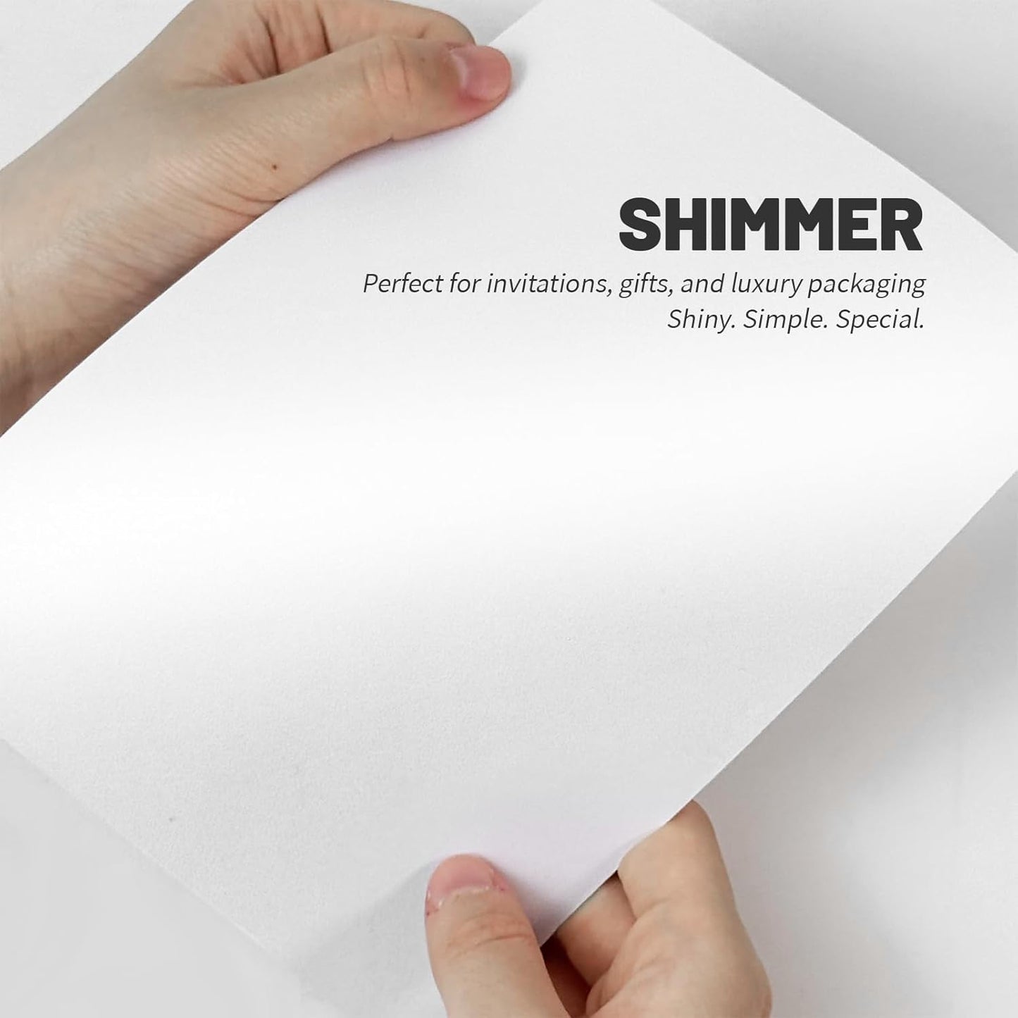 50 PCS Pearl White A7 Envelopes with Stickers, Shimmering 5x7 Envelopes for Invitations, Great for Wedding Invitation Cards, Birthday RSVP, Graduation, Baby Shower 5.25 x 7.25 inches