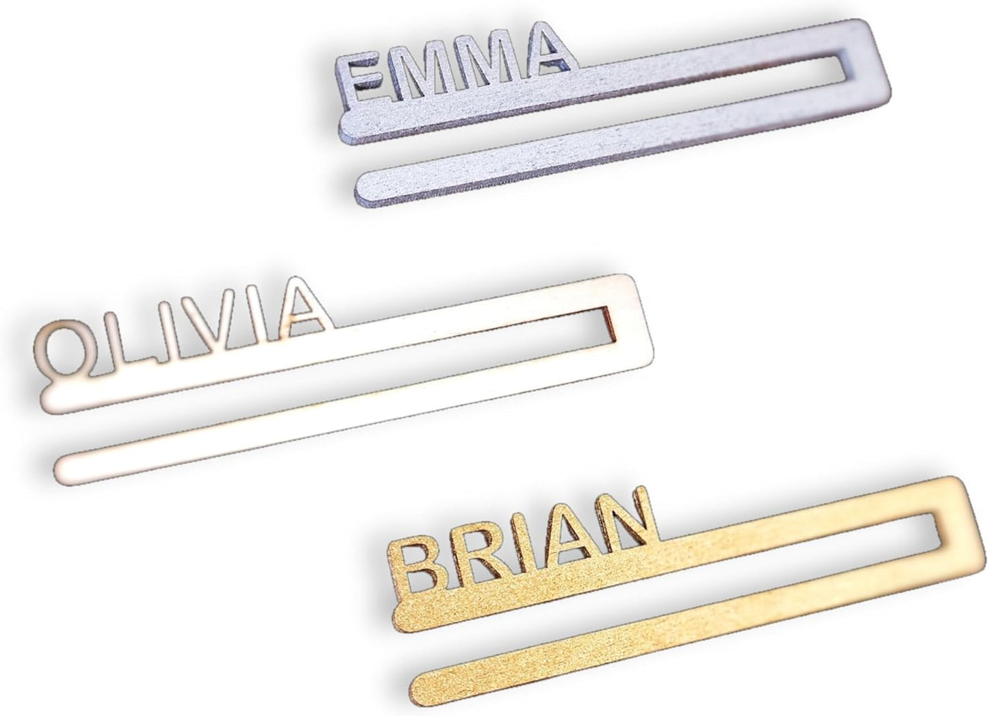 Napkin Name Tags, Personalized Napkin Rings, Wedding Name Cards, Wooden Names, Birthday Acrylic Name Plate Tag