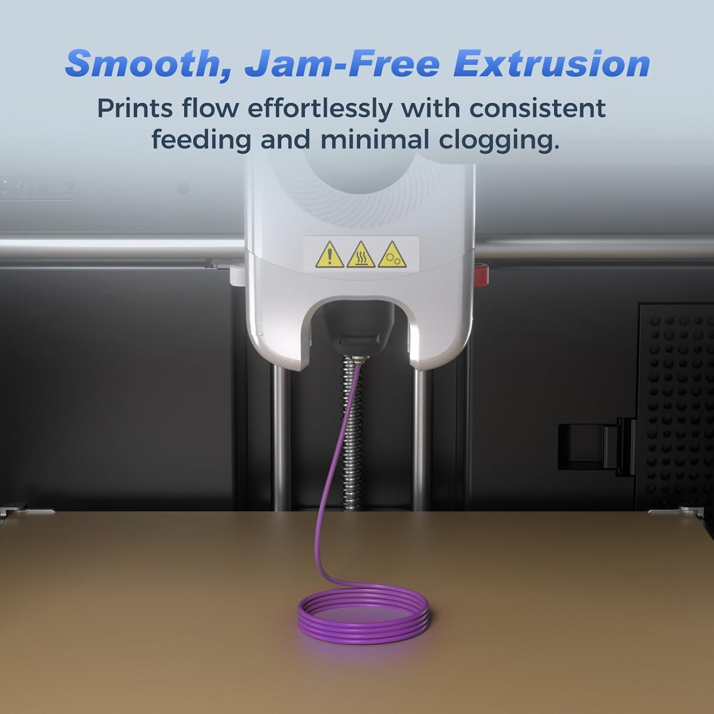 FLASHFORGE Rapid PLA Filament 1.75mm Aurora Purple, 500mm/s High Speed Printing, 3D Printer Filament 1kg Spool, Dimensional Accuracy +/- 0.02mm, Enjoy Exceptional Print Quality