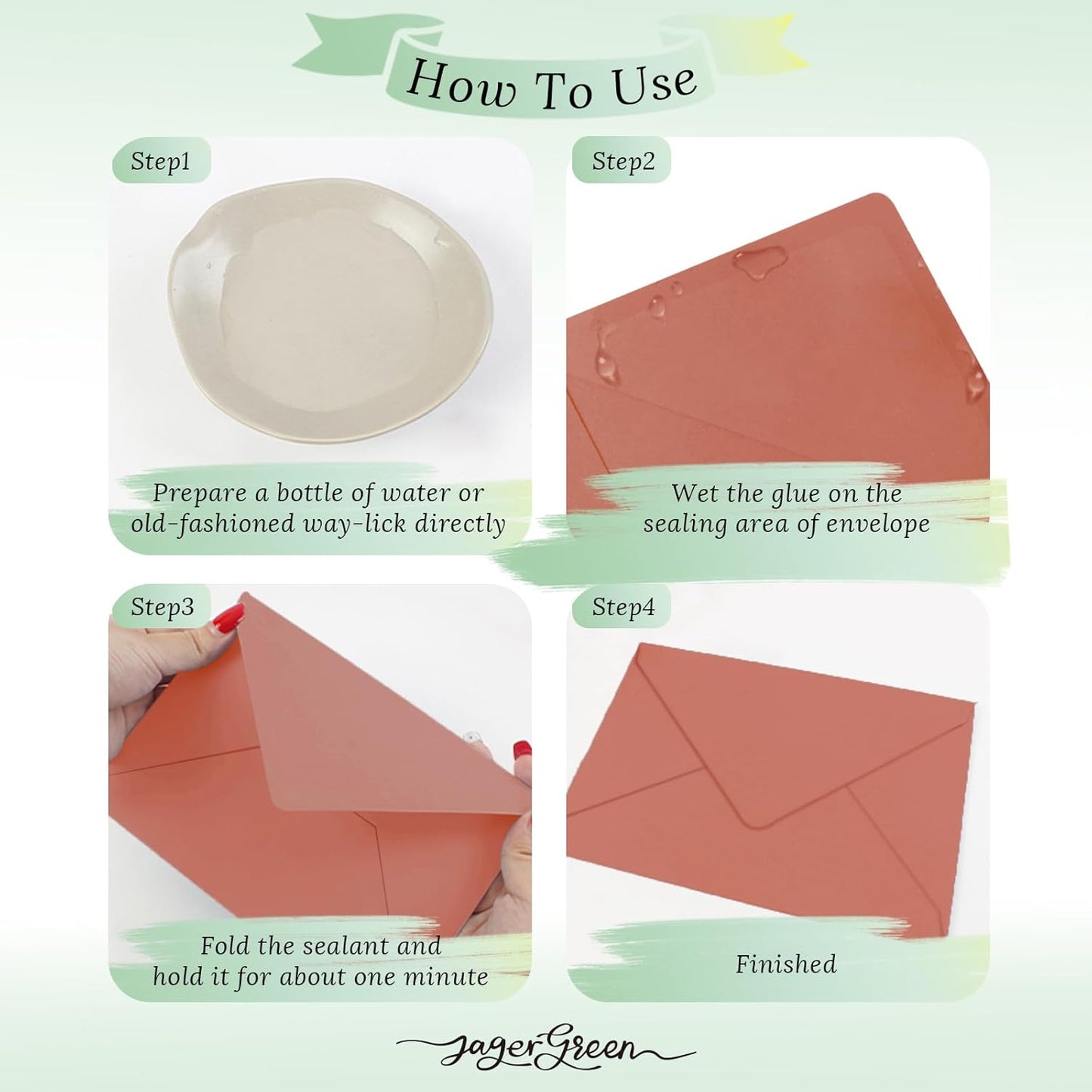 50 Pack 5x7 Envelopes Letter Size, Orange A7 Envelopes Self Seal for Wedding Invitation, Envelope 5.4x7.6 for Greeting Cards, Photos, Baby Shower, Graduation, Thank You Cards, Announcements