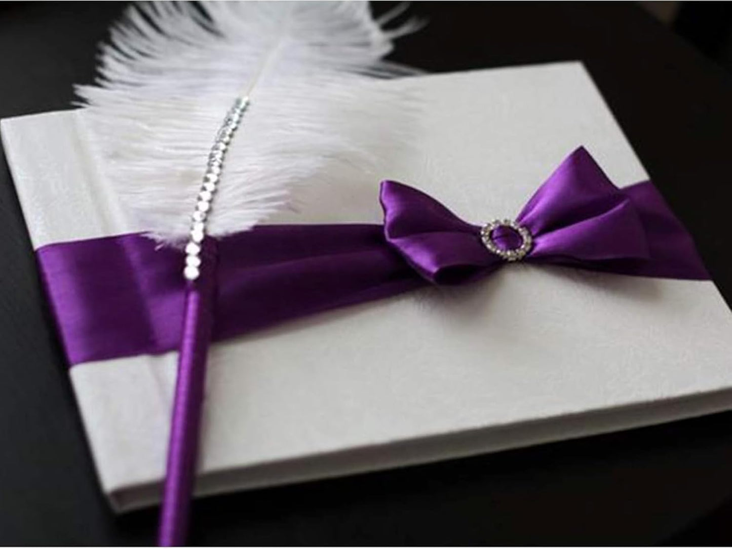 1-1/2 Inch Regal Purple Satin Ribbon 50 Yards Solid Fabric Ribbons for Gift Wrapping, Crafts, Floral Arrangements, Wedding, Party, Holiday and Home Decor