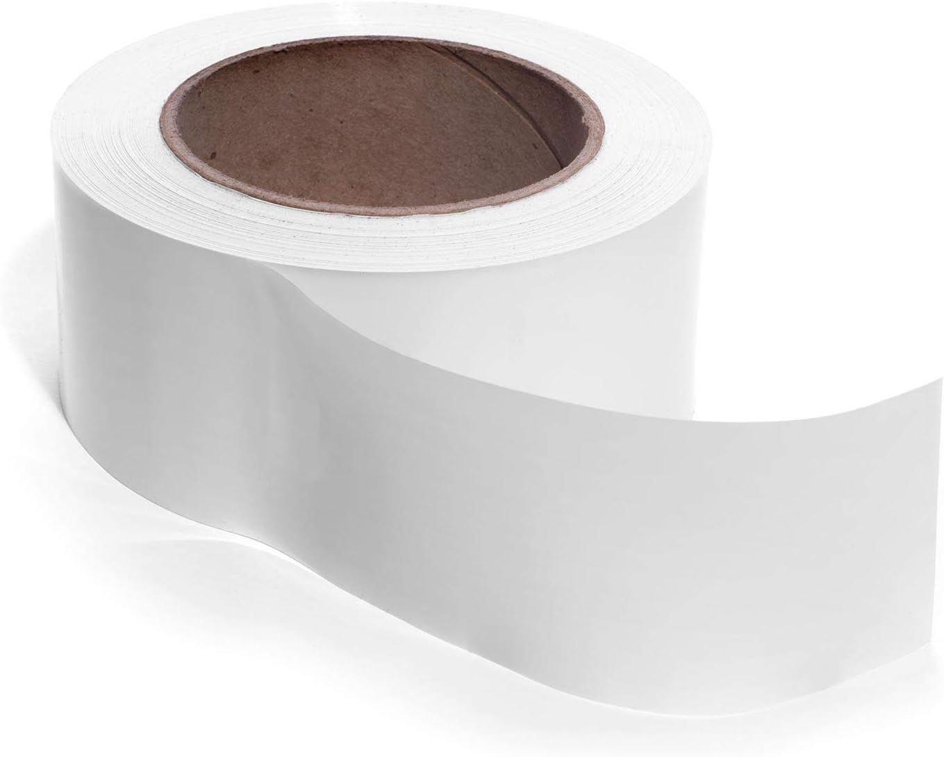 TCDesignerProducts White Metallic Streamer, 2 Inches x 500 Foot