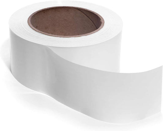 TCDesignerProducts White Metallic Streamer, 2 Inches x 500 Foot