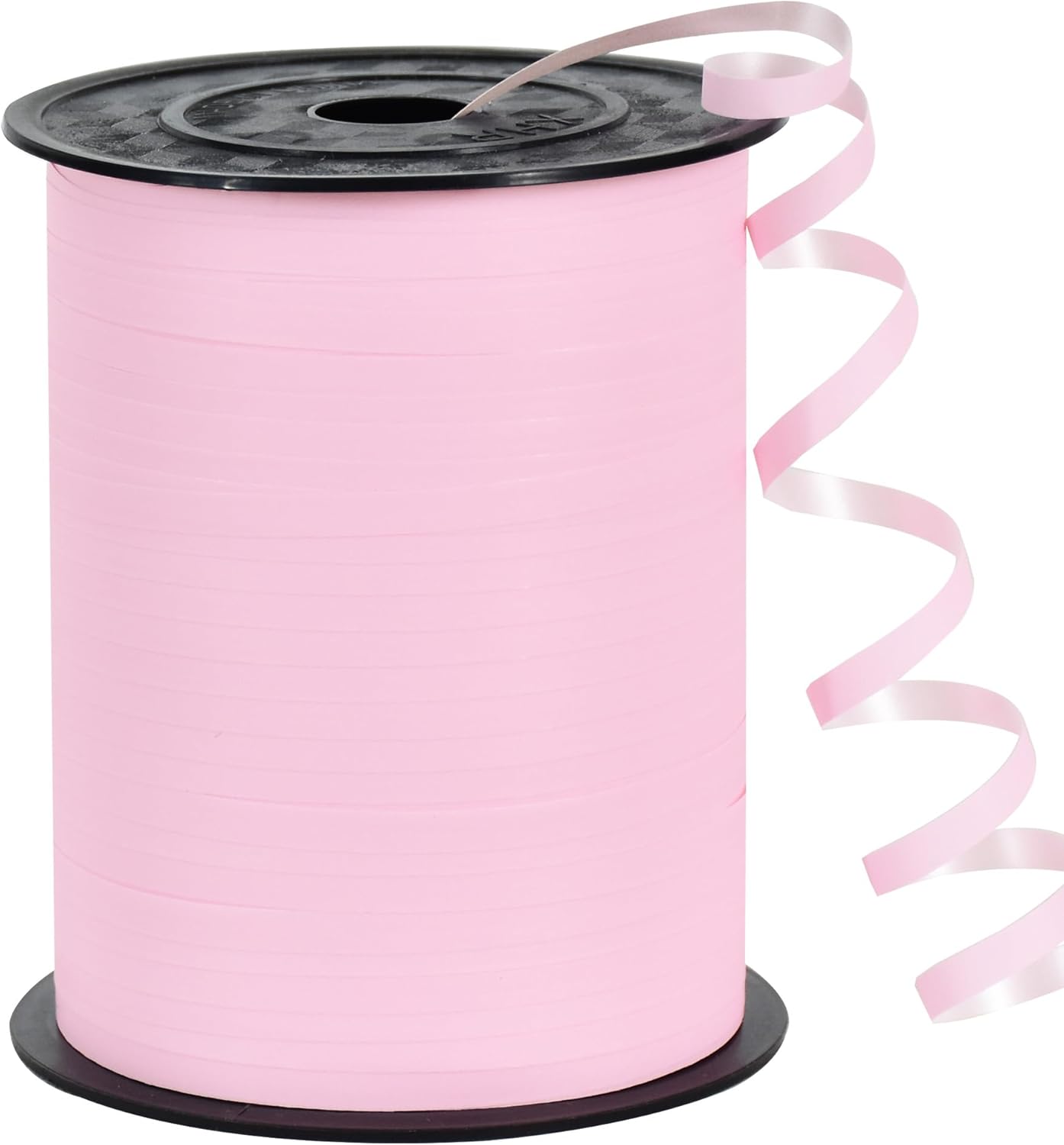 TONIFUL 500 Yards Curling Ribbon-Balloon Ribbon-Balloon String for Art&Craft Decor,Gift Wrapping,Ribbons and Bows for Christmas New Year Birthday Gifts Graduation Supplies (Pastel Pink)