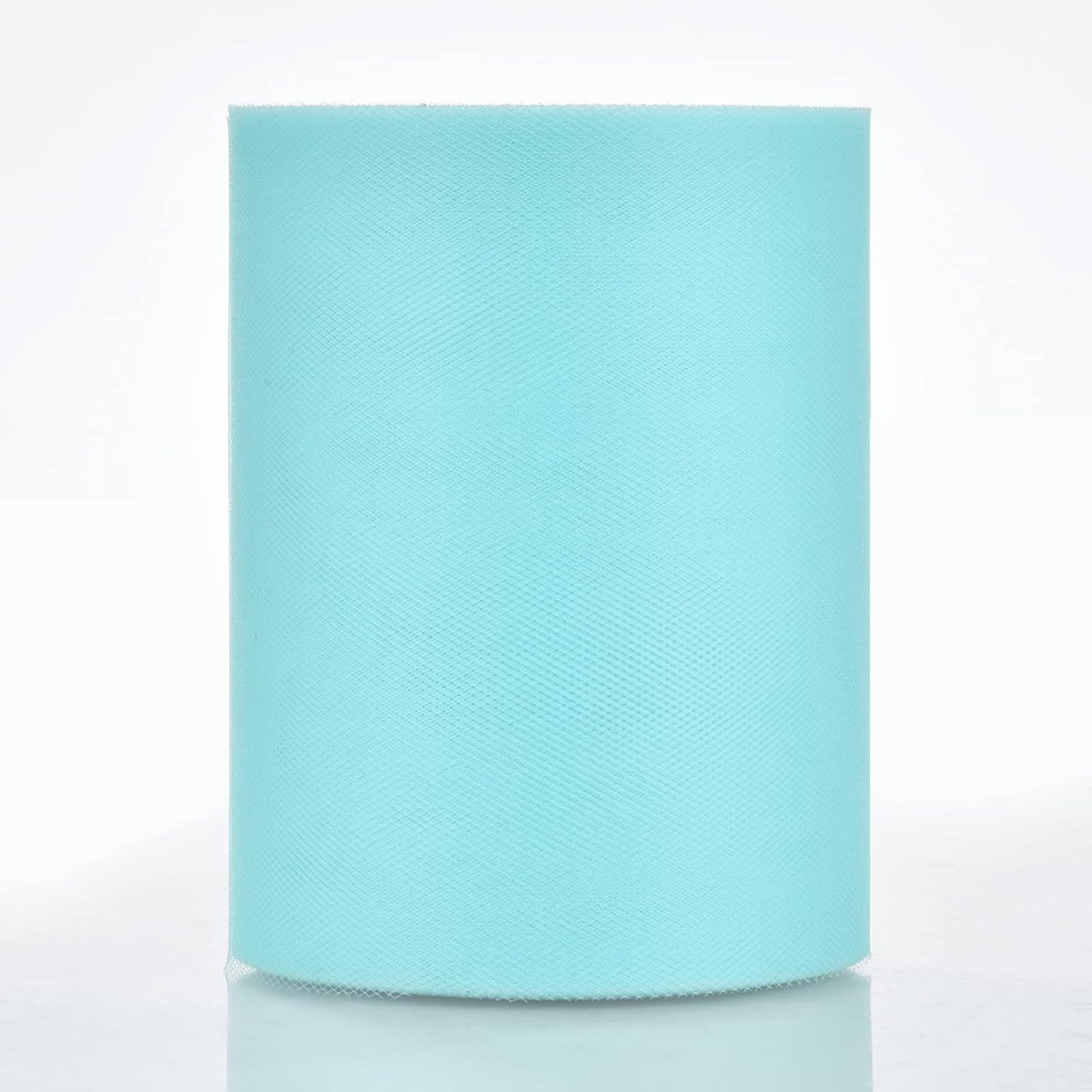 Tulle Rolls 6” by 100 Yards (300 feet) Tulle Roll Spool Fabric for DIY Tutu Skirts Wedding Baby Shower Crafts Decorations Party Supplies(New Turquoise)