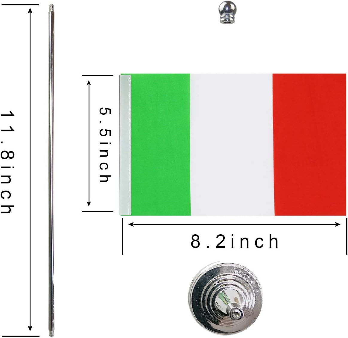 Italy Italian Flag Table Desk Flags,Office Flag,International World Country Flags Banners,Festival Events Celebration,Office Desk,Home Decoration