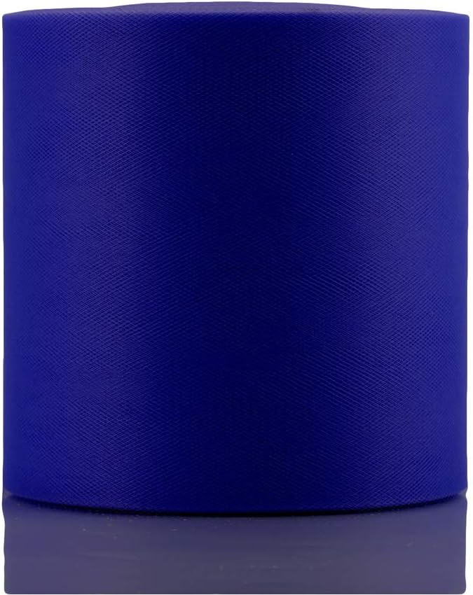Tulle Rolls 6” by 100 Yards (300 feet) Tulle Roll Spool Fabric for DIY Tutu Skirts Wedding Baby Shower Crafts Decorations Party Supplies (Royal Blue)
