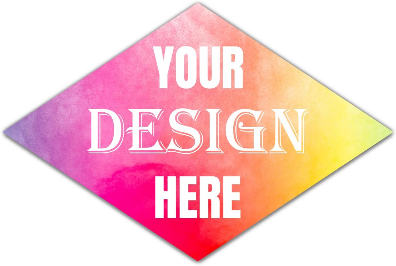 Custom Labels & Stickers - Personalized with Logo & Text. Business & Thank You Labels (5x3 Inch)