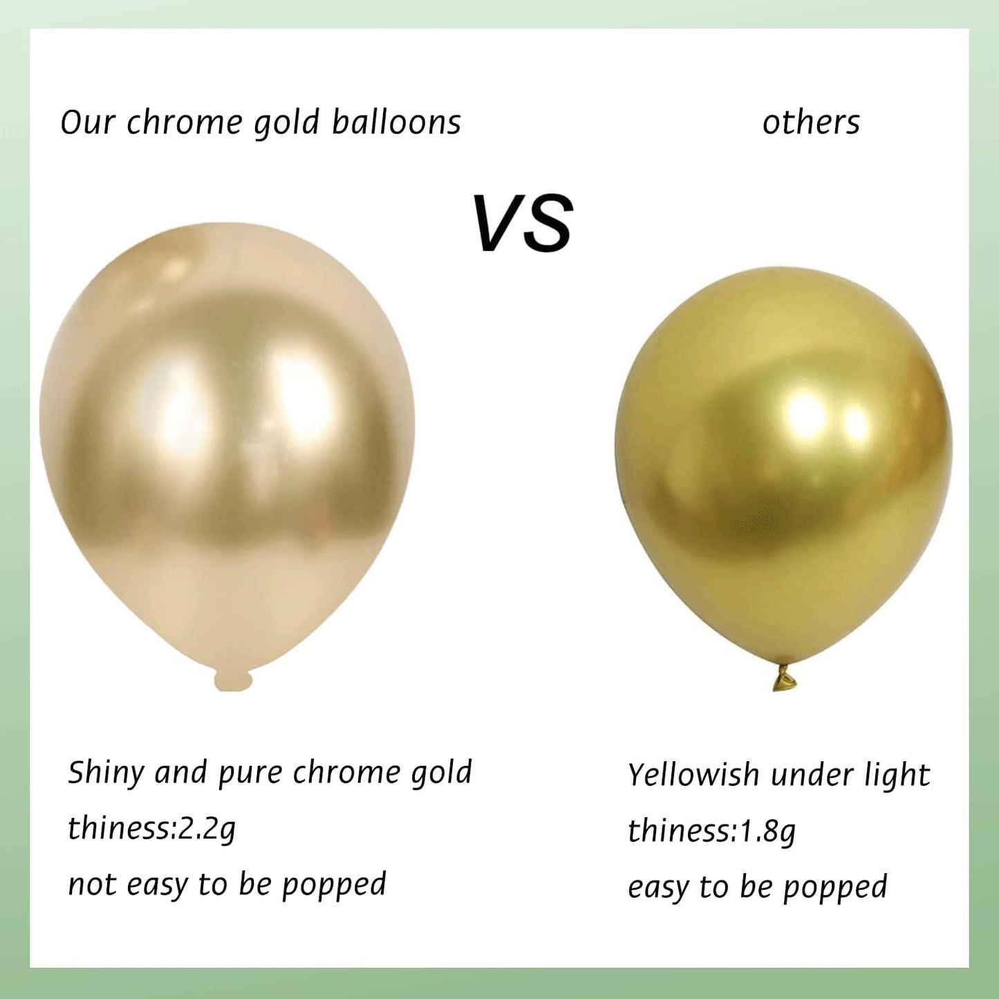 Sage Green White Sand Balloon Arch Kit, Green Beige Gold Metallic Balloons Garland Kit with Gold Confetti Balloons for Birthday Wedding Bridal Shower Bachelorette Party Decorations