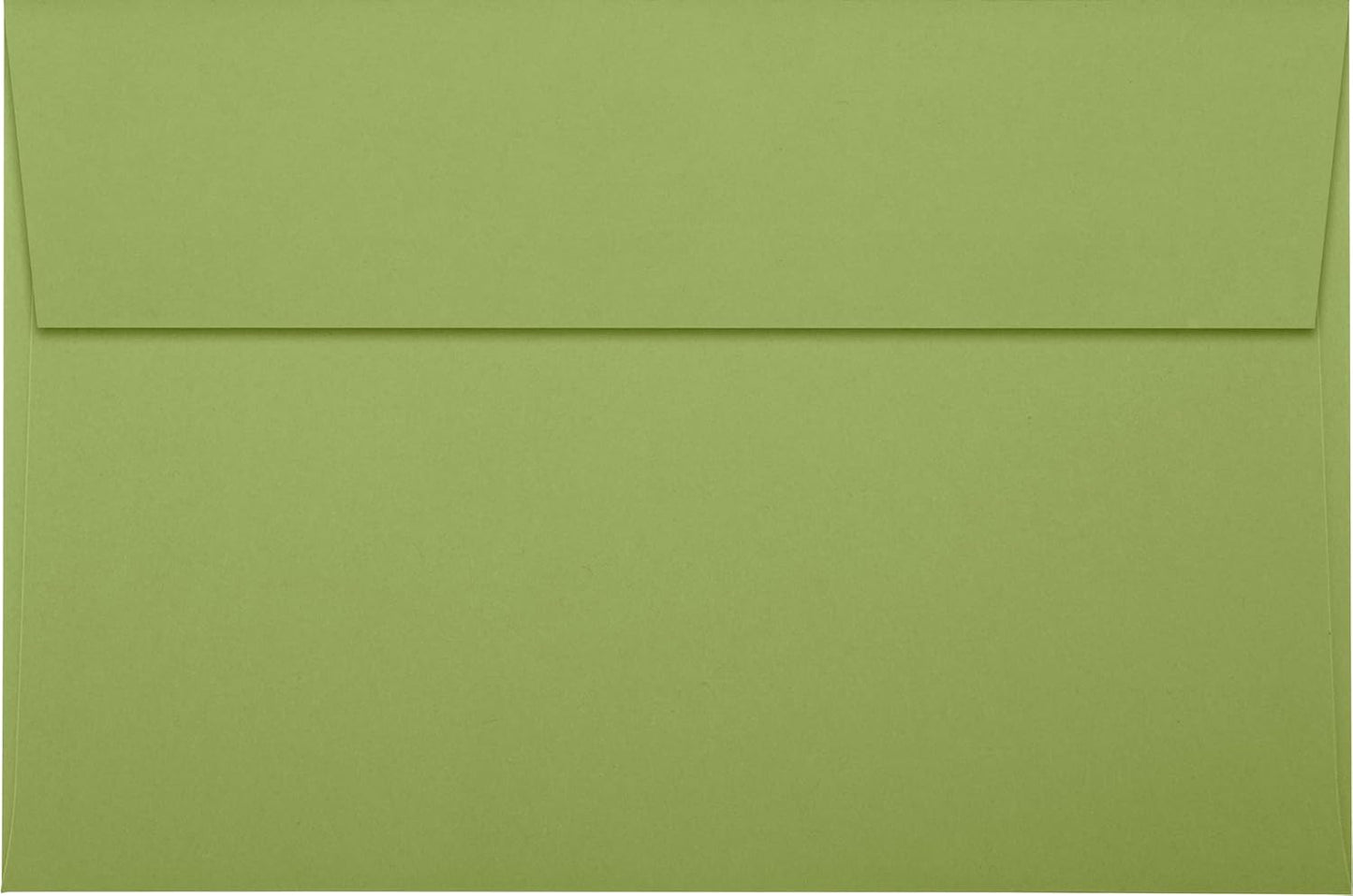 LUXPaper A9 Invitation Envelopes | Peel & Press | 5 3/4" x 8 3/4" | Avocado Green | 80lb. Text | 50 Qty