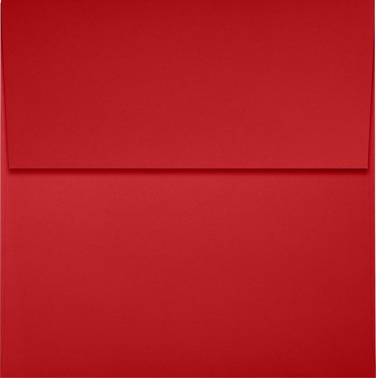 LUXPaper Square Invitation Envelopes | Peel & Press | 4" x 4" | Ruby Red | 80lb. Text | 50 Qty