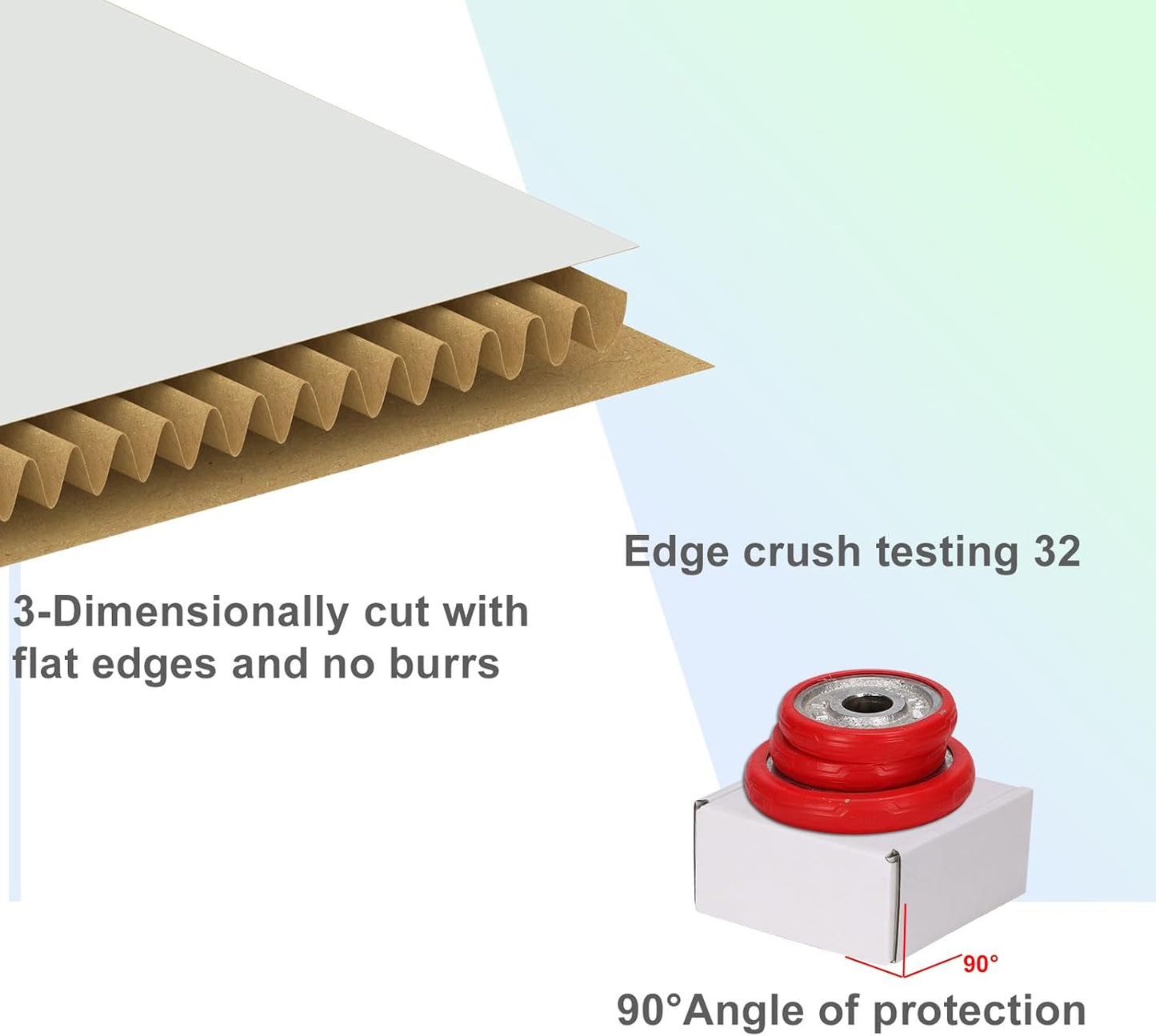 MEBRUDY 4x4x2 Inches Shipping Boxes Pack of 100, Small Corrugated Cardboard Box for Mailing Mailer Packing, White