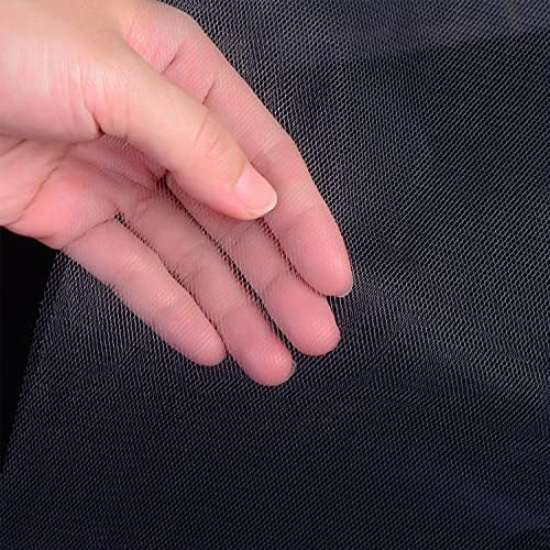 Tulle Rolls 6” by 100 Yards (300 feet) Tulle Roll Spool Fabric for DIY Tutu Skirts Wedding Baby Shower Crafts Decorations Party Supplies (Grey)