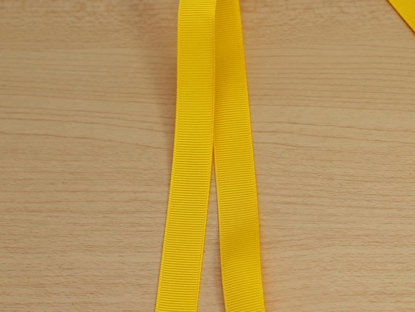 Jesep One Roll 100 Yards Soild Grosgrain Ribbon Boutique Gift Wrapping Package Ribbon, DIY Crafts Bow Hair Headband Accessories Assorted Ribbon #642 (5/8" 15mm, Gold)