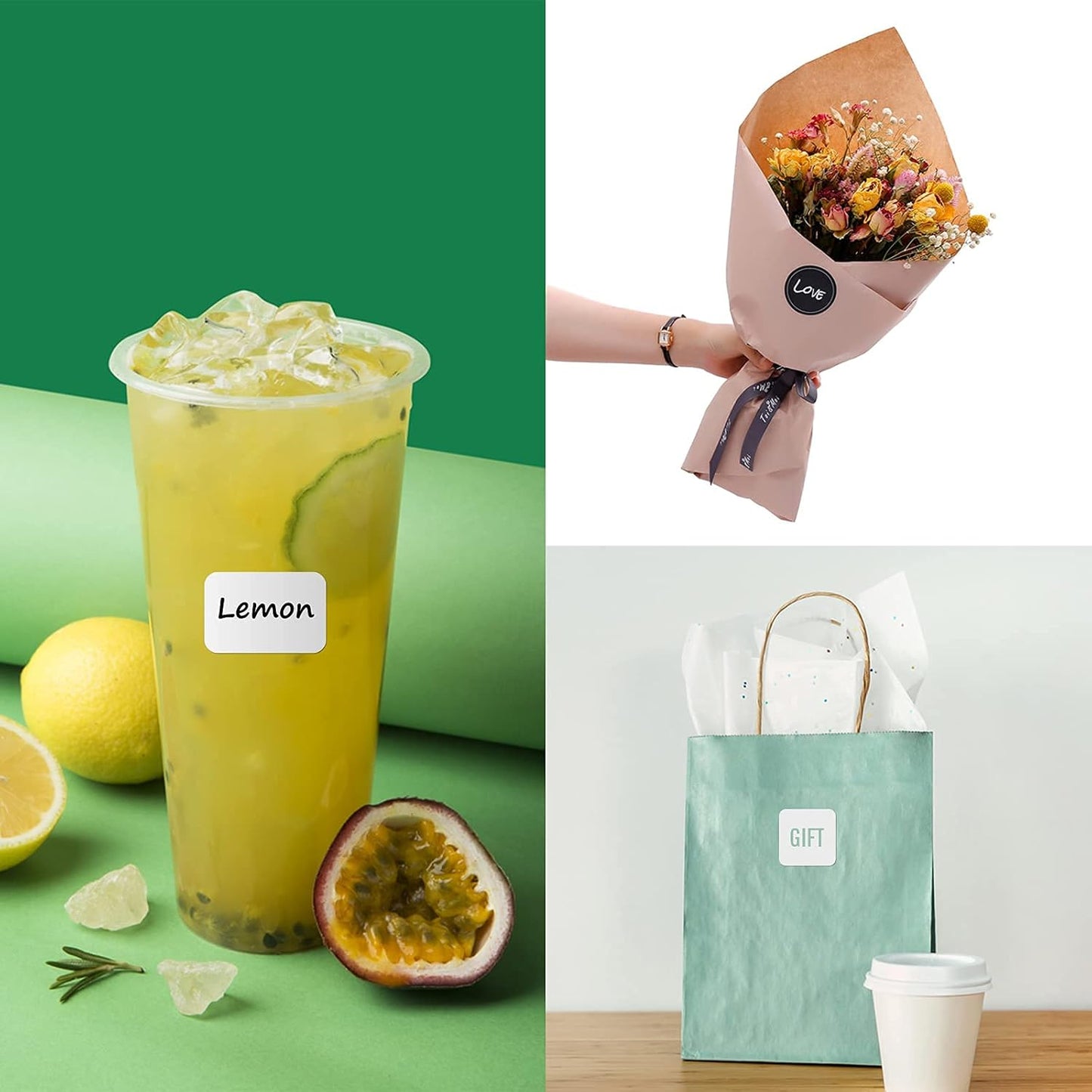 Personalized Labels - Customized Stickers with Any Design Image Logo Text, Business Logo, 100 Labels (Circle, 1.5"x1.5")