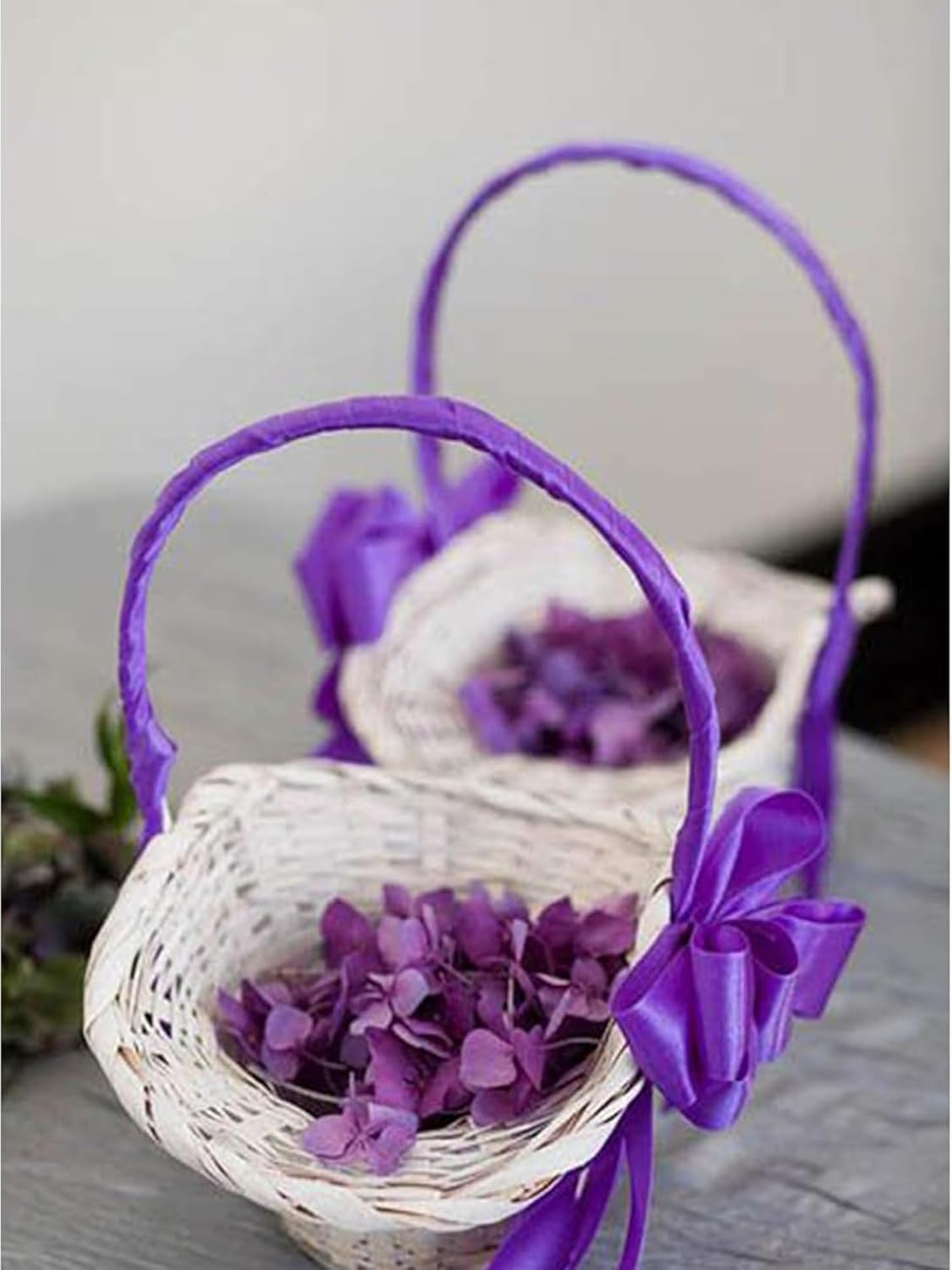 1-1/2" x 50 Yards Regal Purple Satin Ribbon Single Faced Fabric Ribbons for Gift Wrapping, Crafting, Floral Arrangements, Flower Bouquet, Wedding, Home Decor