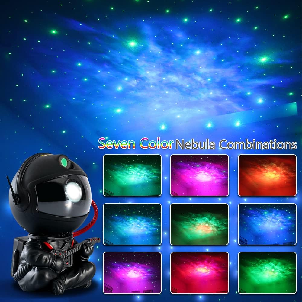 Galaxy Projector, Astronaut Star Projector, Kids Night Light for Bedroom, Adult Playroom,Ceiling, Room Decoration