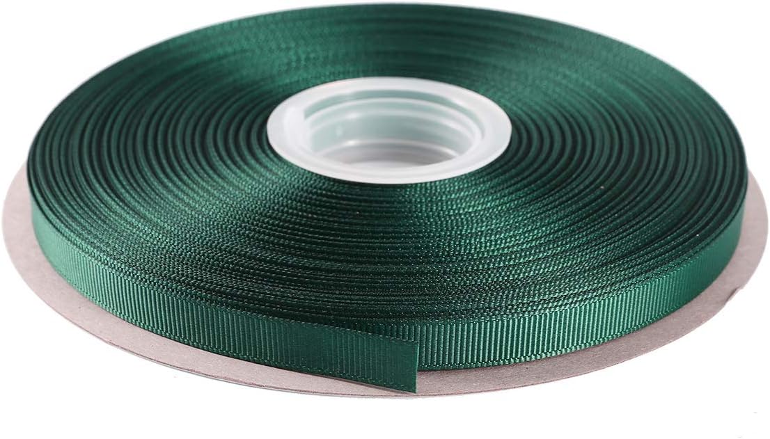 ITIsparkle 3/8" Inch Grosgrain Ribbon 50 Yards-Roll Set for Gift Wrapping Scrap Books Party Favor Hair Braids Baby Shower Decoration Cake Decoration Floral Arrangement Craft Supplies, Teal Ribbon