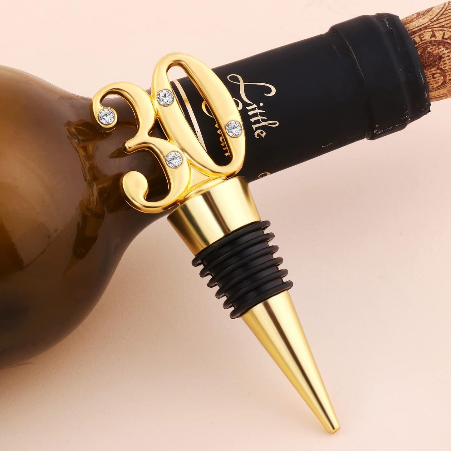 12 Pack 30 Birthday For Guests Wine Cork Beer Wine Cork champagne Bottle With Gift Box For Wedding Gift Party Favor Decoration