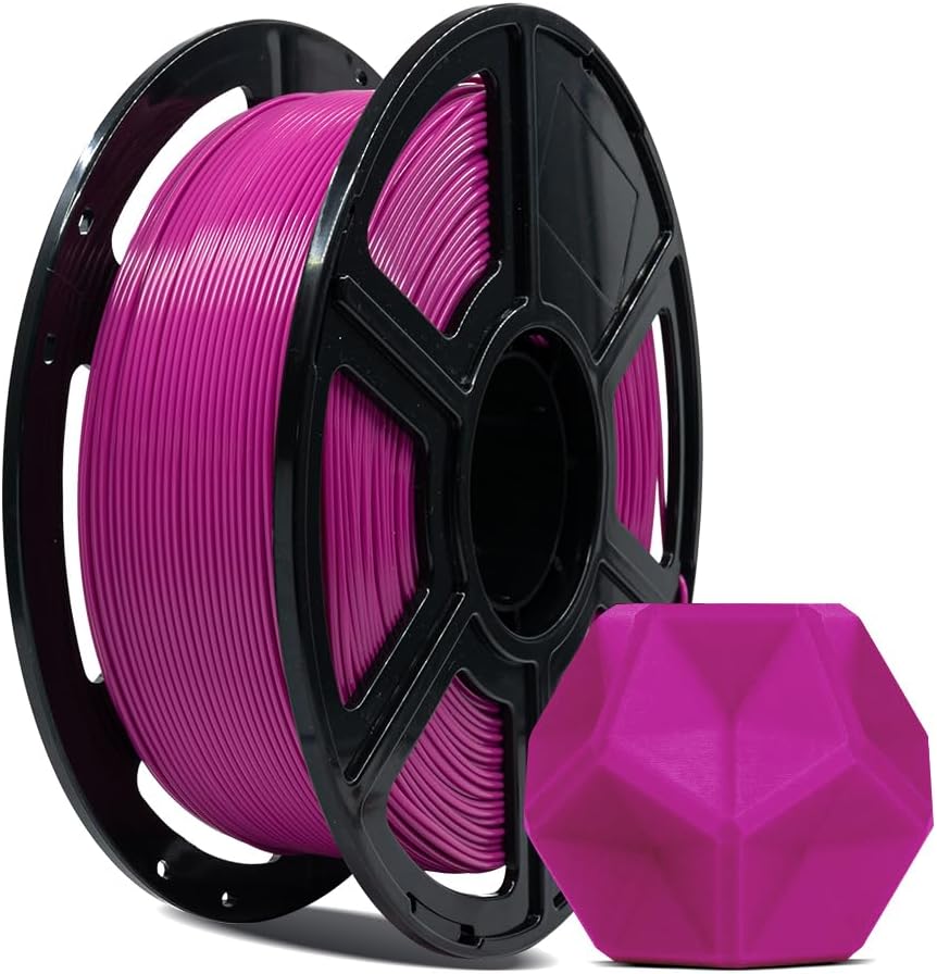 FLASHFORGE 3D Printer Filament, PLA PRO Filament 1.75mm, 1KG Spool (2.2lbs), Dimensional Accuracy +/- 0.02mm for FDM 3D Printers, Better Tenacity & No Knotting (Rose)