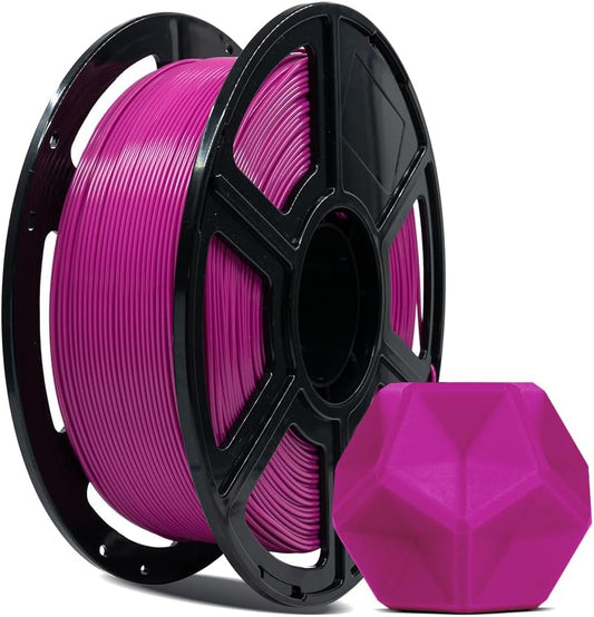 FLASHFORGE 3D Printer Filament, PLA PRO Filament 1.75mm, 1KG Spool (2.2lbs), Dimensional Accuracy +/- 0.02mm for FDM 3D Printers, Better Tenacity & No Knotting (Rose)