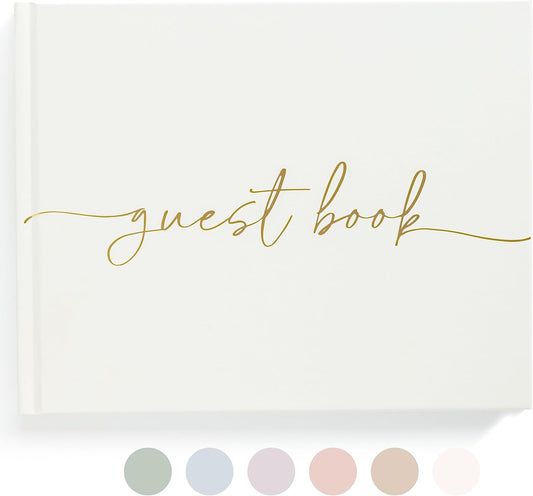Lamare Wedding Guest Book – Polaroid Guest Book for Wedding Reception, Baby Shower, Birthday, Bridal Shower and Special Event Guestbook – A Stylish Sign in Book for Party - Blank Page