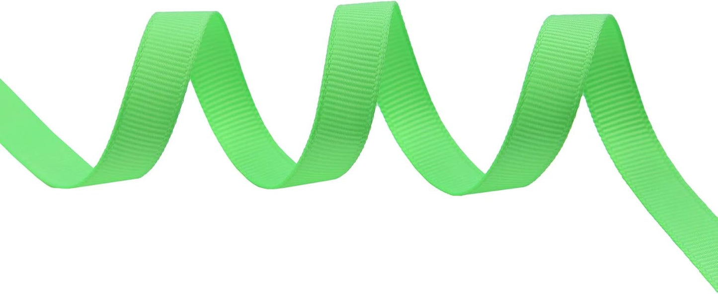 ITIsparkle 3/8" Inch Grosgrain Ribbon 50 Yards-Roll Set for Gift Wrapping Scrap Books Party Favor Hair Braids Baby Shower Decoration Cake Decoration Floral Arrangement Craft Supplies, Mint Ribbon