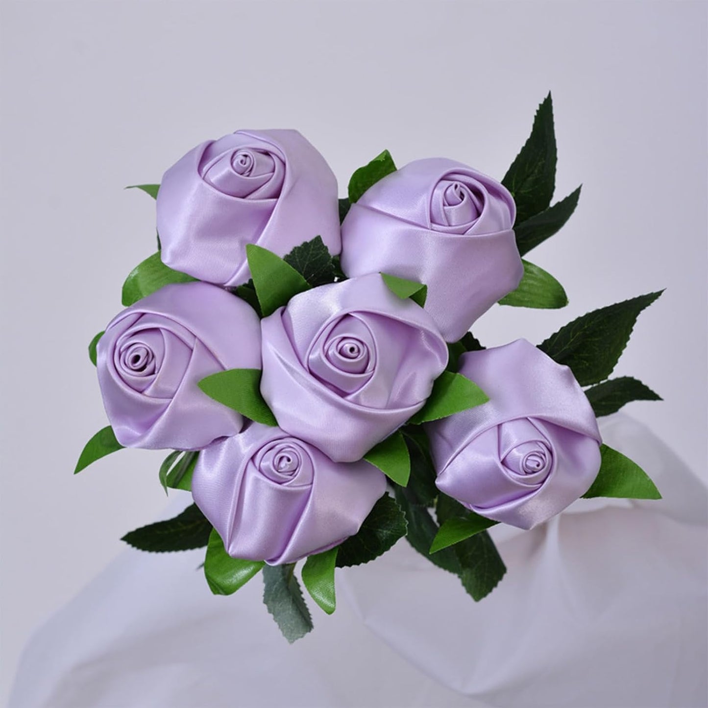 1-1/2" x 50 Yards Light Purple Satin Ribbon Single Faced Fabric Ribbons for Gift Wrapping, Crafting, Floral Arrangements, Flower Bouquet, Wedding, Home Decor