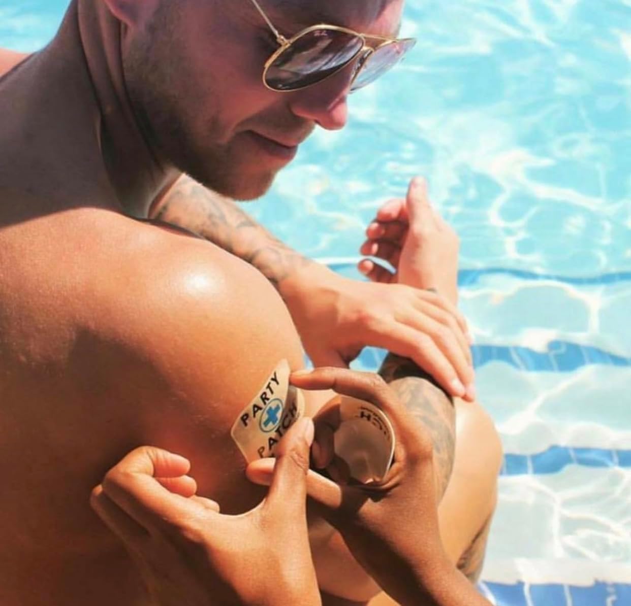 Bachelorette Party Patch, Zero Calories, Water-Resistant Recovery Patch for Parties and Nights Out - 12 Pack