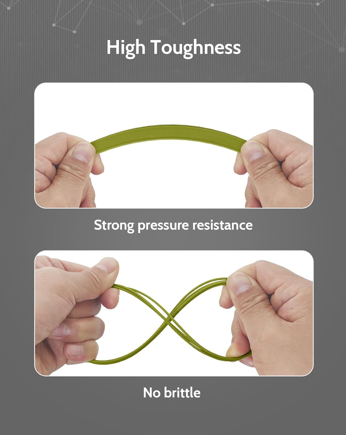 DURAMIC 3D PLA+ Filament 1.75mm 1Kg Brownish Green, PLA Plus Filament 1Kg Spool(2.2lbs) Tougher and Stronger, Dimensional Accuracy Probability +/- 0.02mm