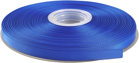 ITIsparkle 3/8" Inch Grosgrain Ribbon 50 Yards-Roll Set for Gift Wrapping Scrap Books Party Favor Hair Braids Baby Shower Decoration Cake Decoration Floral Arrangement Craft Supplies, Royal Ribbon