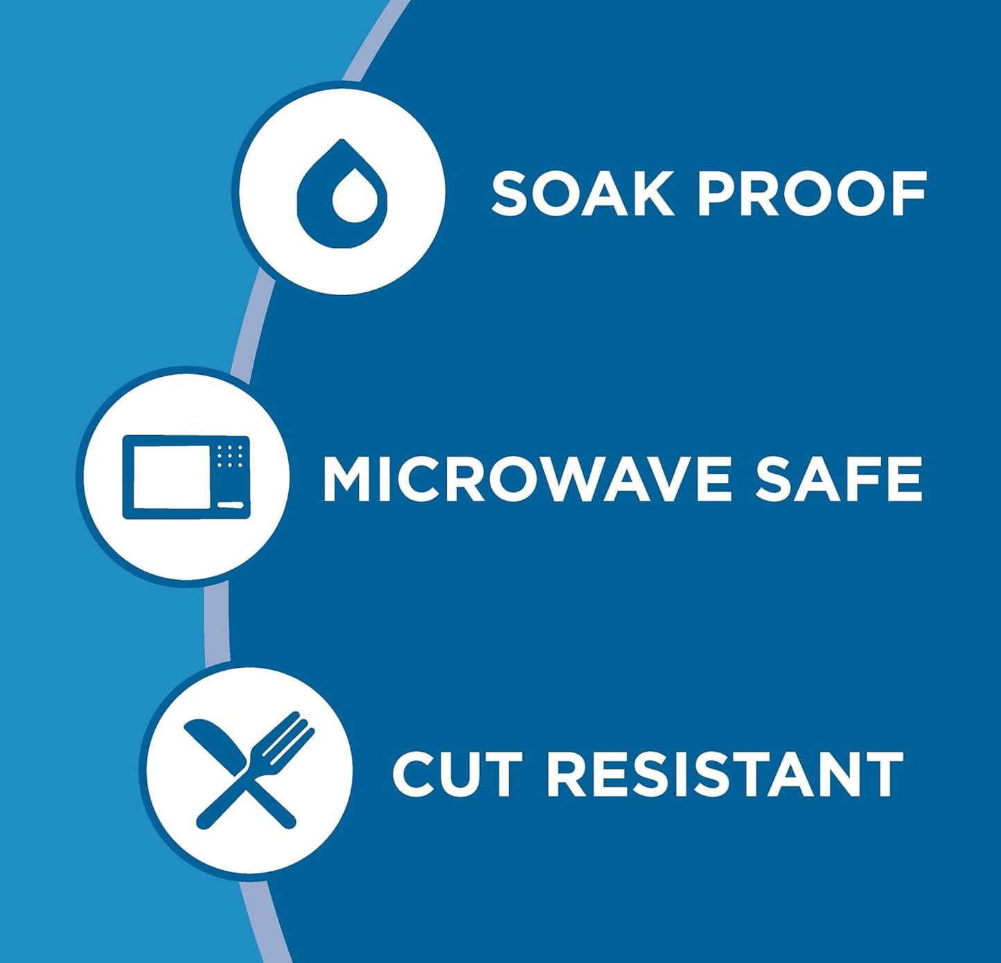 Amazon Basics Ultra Paper Plates, 10 Inch, Disposable, 100 Count