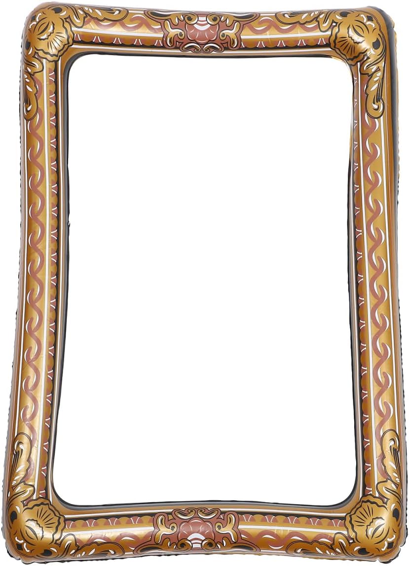 TENDYCOCO 1Pc Inflatable Frame Beautiful Selfie Picture Frame Chic Photo Booth Prop