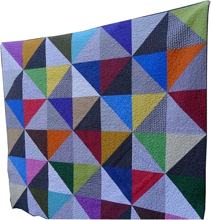 50 PCS 5" x 5" Precut Multi-Colors Cotton Fabric Squares Fabric Bundles for Sewing & Quilting Beginners