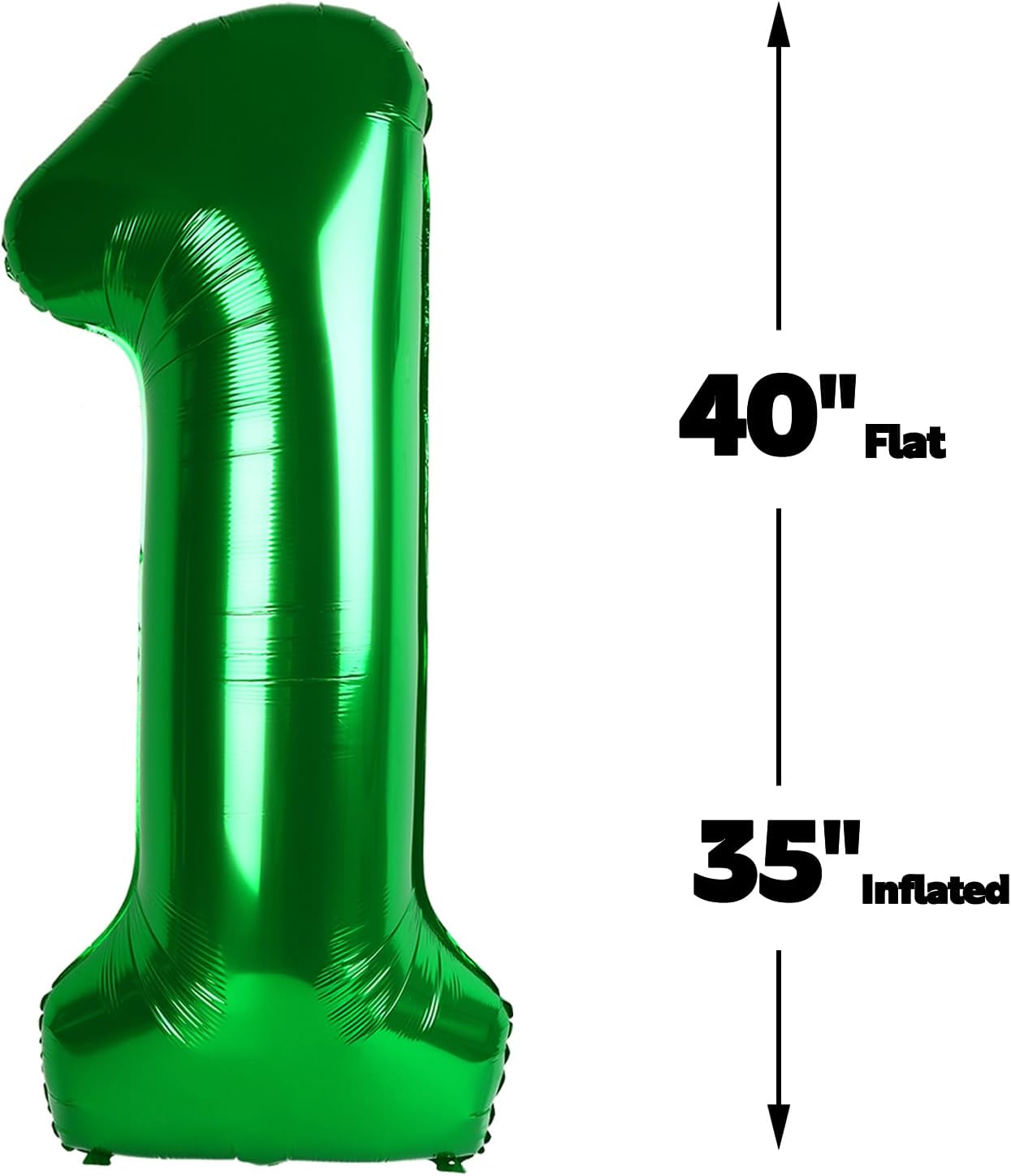 Green Number 21 12 Balloon 40 inch, Number 21 12 Birthday Balloon for Boy Girl, Green Foil 21 Balloon for 21 12 Birthday Party, Anniversary Celebration Number Balloons Decorations