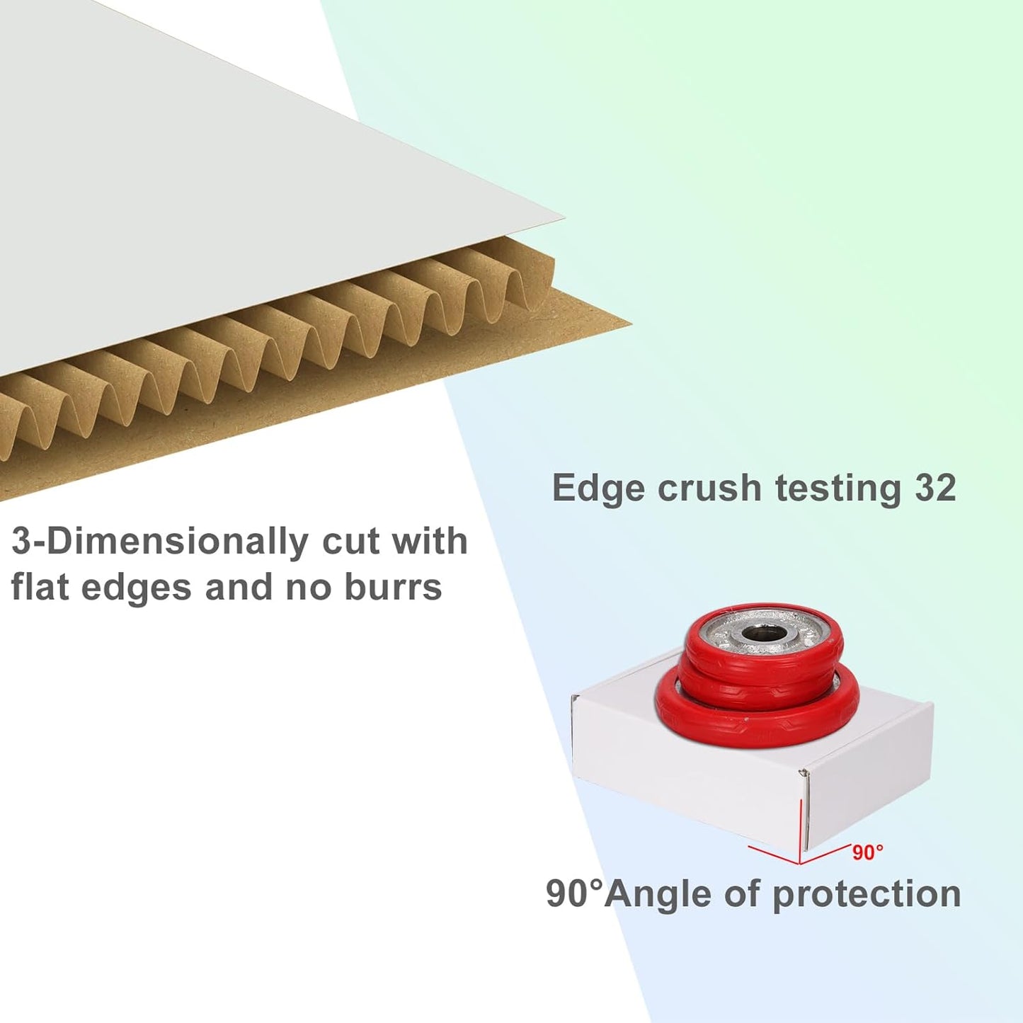 MEBRUDY 7x5x2 Inches Shipping Boxes Pack of 50, Small Corrugated Cardboard Box for Mailing Mailer Packing, White