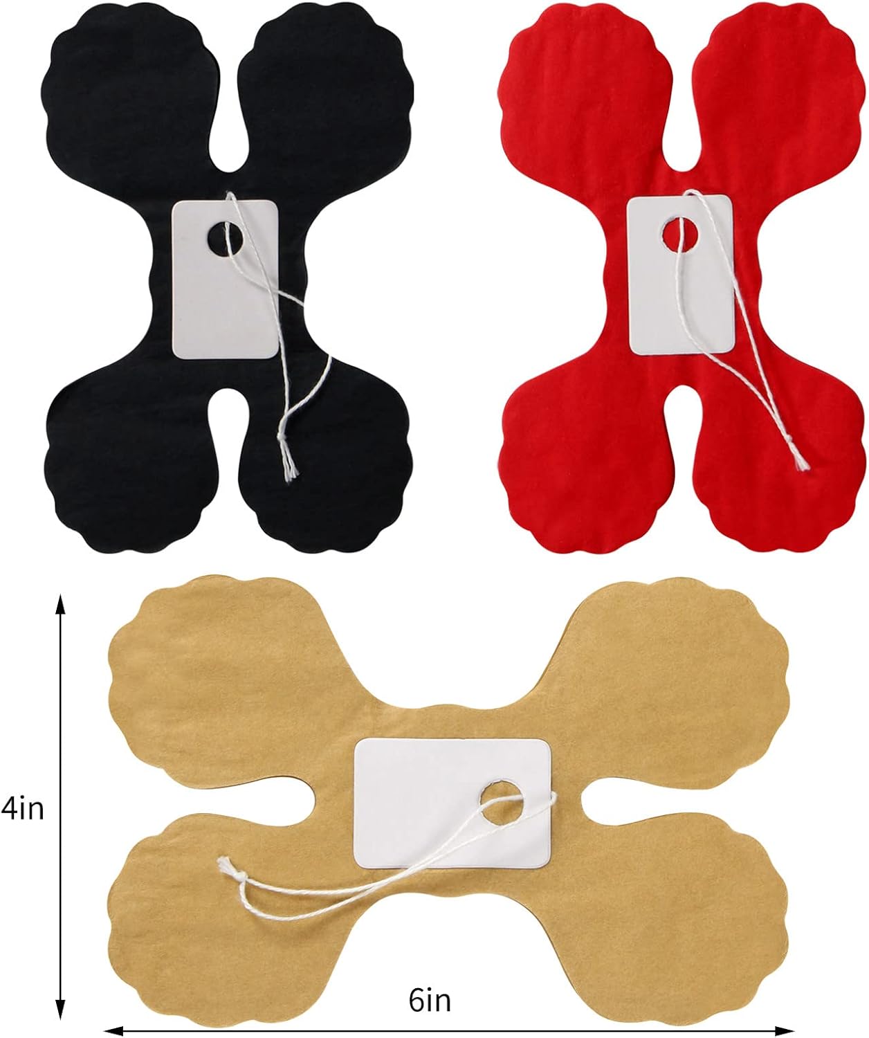 Red-Black Gold Party-Decorations Streamers Garland - 12pcs Casino-Theme Graduation 2025 4-Leaf Clover Paper Streamer,Game Night Wedding Birthday Baby Bridal Shower Banners Decor Ouruola