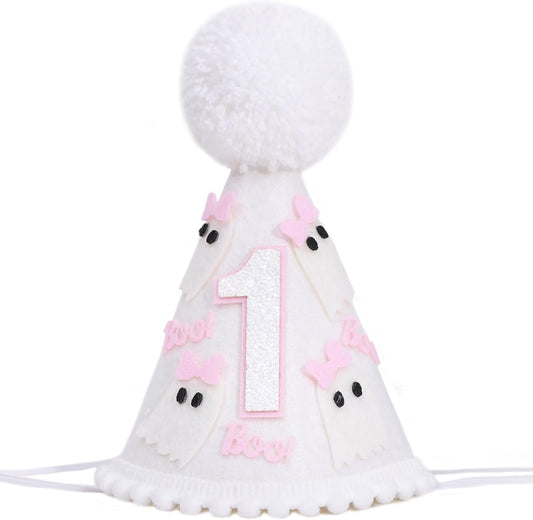 WAOUH Half Birthday Hat - Bow Cake Smash Crown for 6 Month Baby, Mini Photo Prop