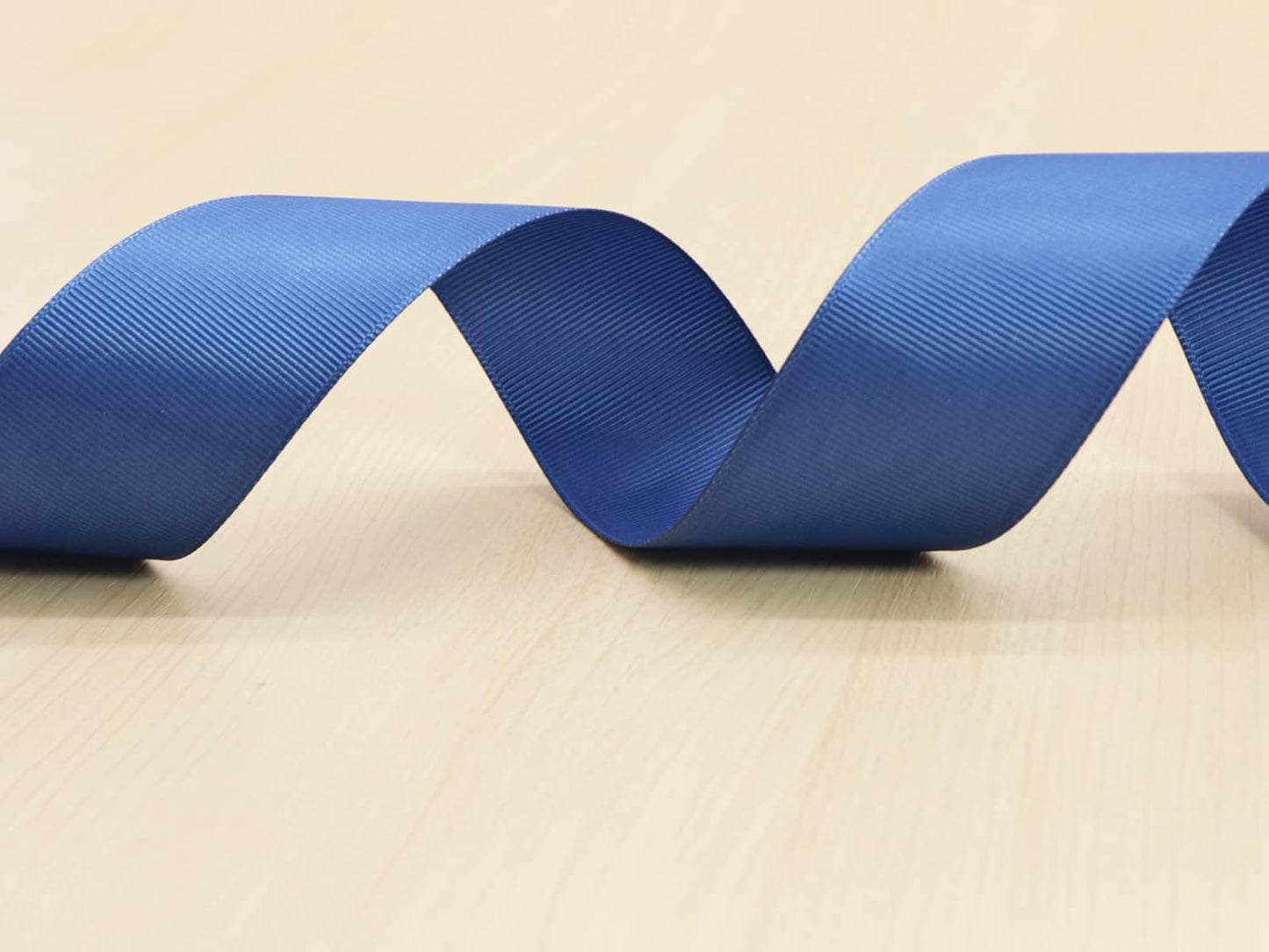 One Roll 50 Yards Soild Navy Blue Grosgrain Ribbon 1 1/2 inch Flower Bouquets Ribbons-1.5 inch Thick Gift Wrapping Ribbon-DIY Crafts Bow Hair Headband Accessories Ribbons #365(38mm)