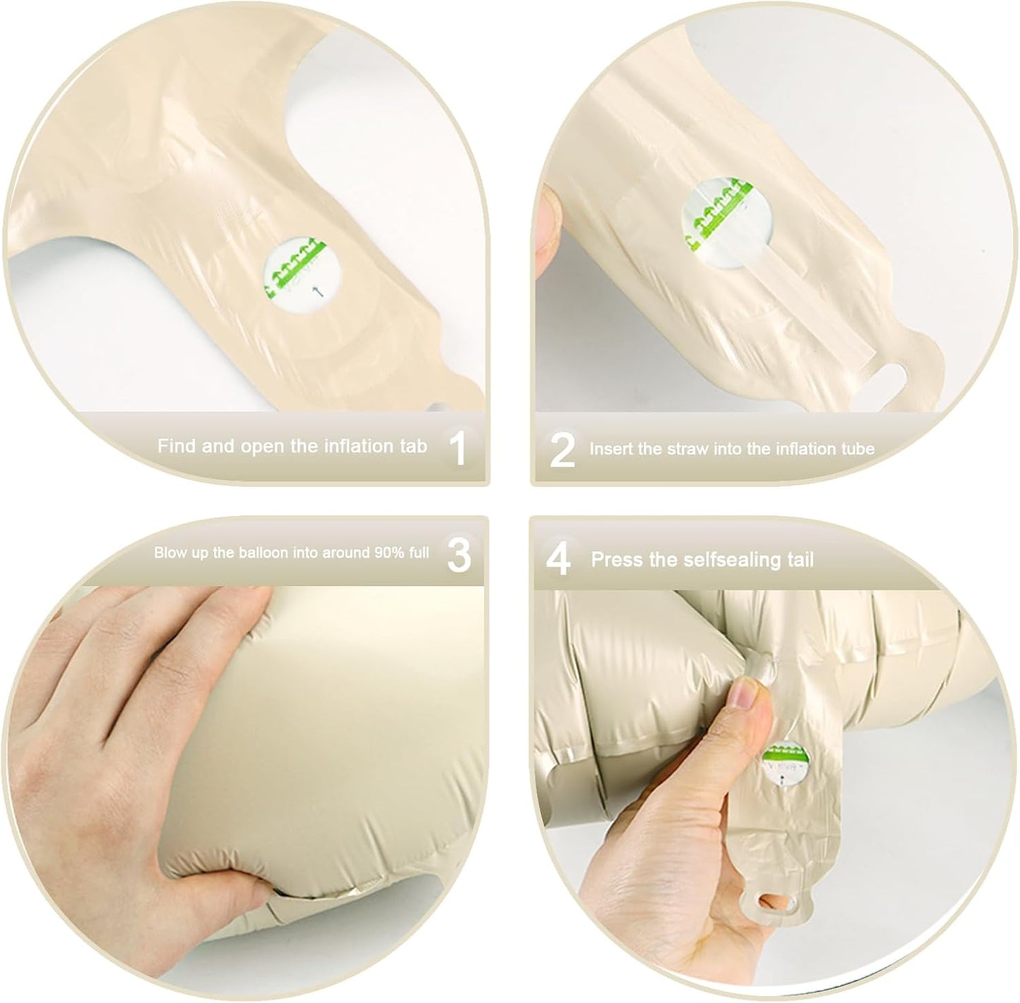 40 Inch Cream White Mylar Foil Number 26 62 Birthday Balloon, 26 Boy Girl Party Decorations Supplies, Big Helium Balloons Numbers for 26 62 Men Women Anniversary