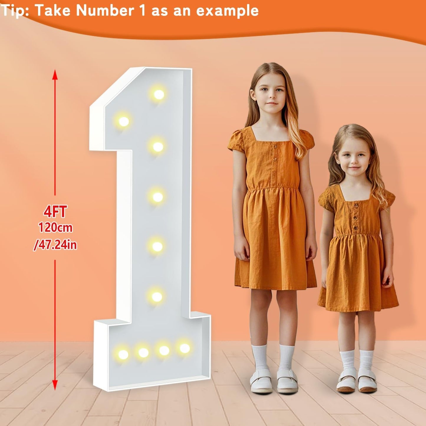 4FT Marquee Numbers 18, Large Light Up Numbers 18th Birthday Decorations for Girls Boys, Cardboard Number for Women Men Anniversary Party Decor Backdrop, DIY Foam Board Mosaic Number Sign