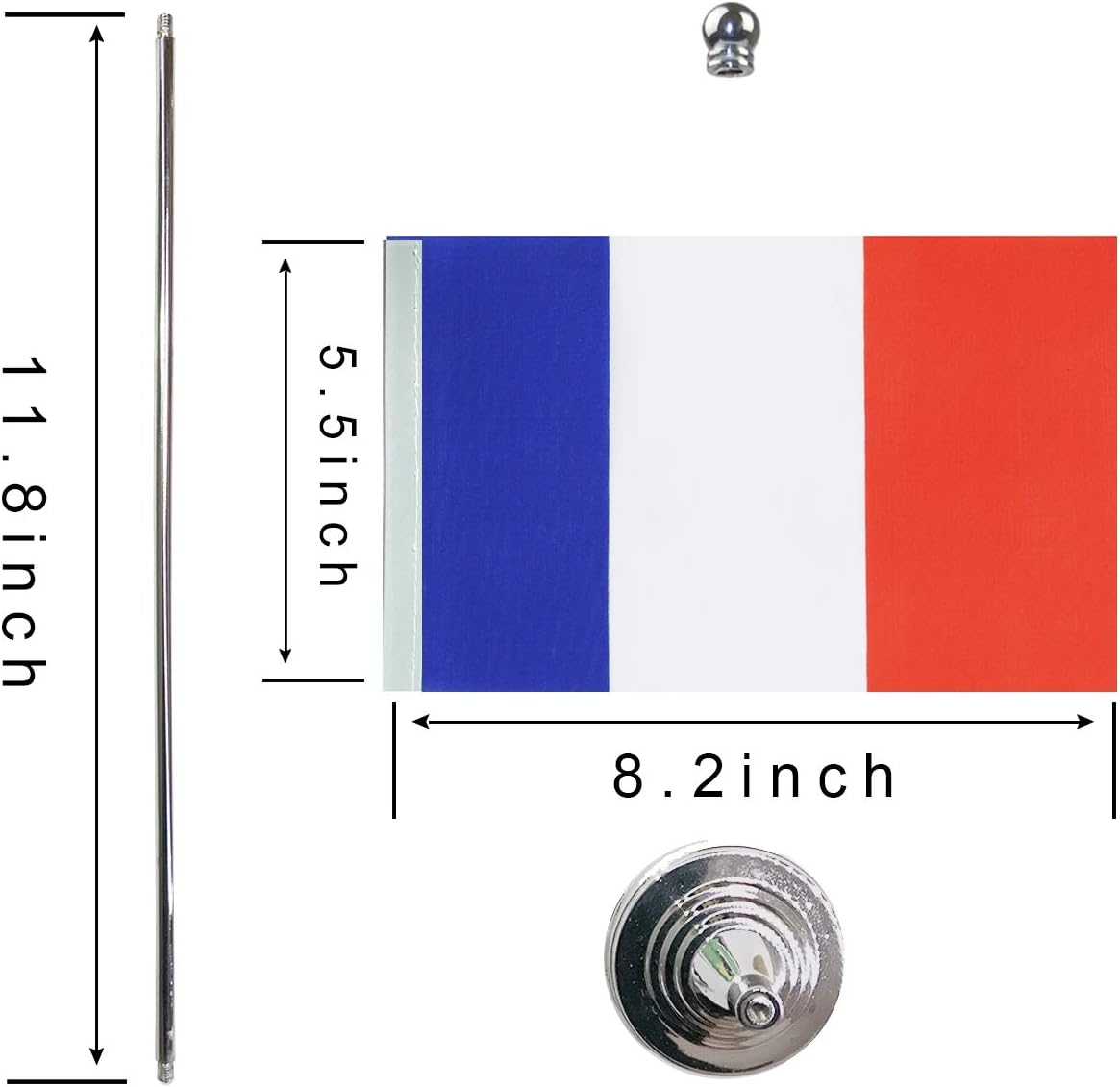 France French Flag Table Desk Flags,Office Flag,International World Country Flags Banners,Festival Events Celebration,Office Desk Home Decoration