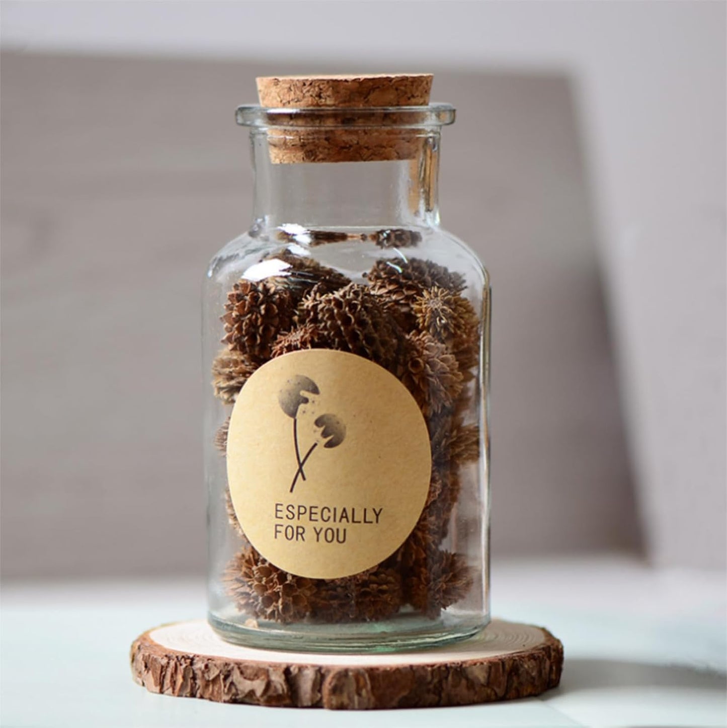 100pcs Personalized Stickers Labels Custom Business Logo Stickers Kraft Paper Labels in Circle, Rectangle, Square, Oval, in 1.5",2", 2.5“, 3”, 4" (Round)