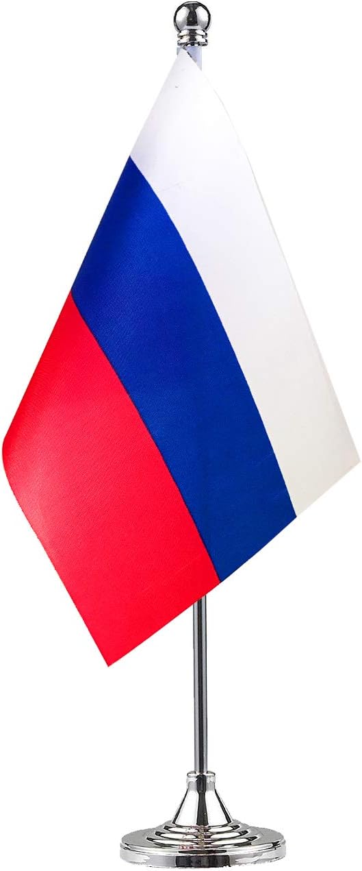 Russia Russian Flag Table Desk Flags,Office Flag,International World Country Flags Banners,Festival Events Celebration,Office Desk Home Decoration