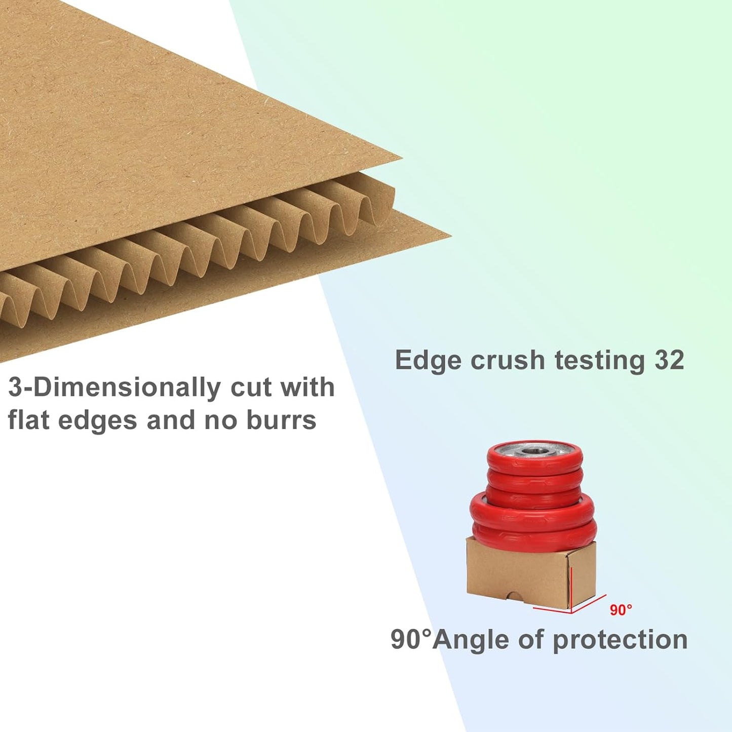 MEBRUDY 4.6x2.2x2.2 Inches Small Shipping Boxes Pack of 50, Corrugated Cardboard Box for Mailer Mailing Packing