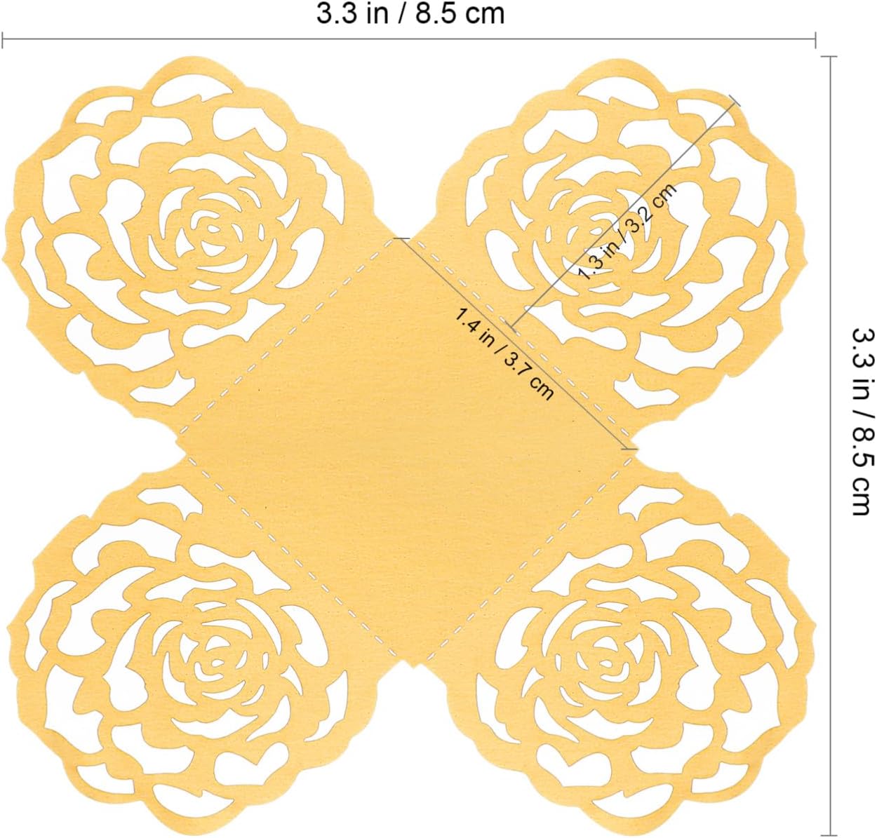 100Pcs Truffle Wrapper Liners, Paper Mini Cupcake Liners Chocolate Candy Transfer Sheets, Peanut Cupcake Wrappers Dessert Tray Muffin Baking Cups for Birthday Wedding Decoration