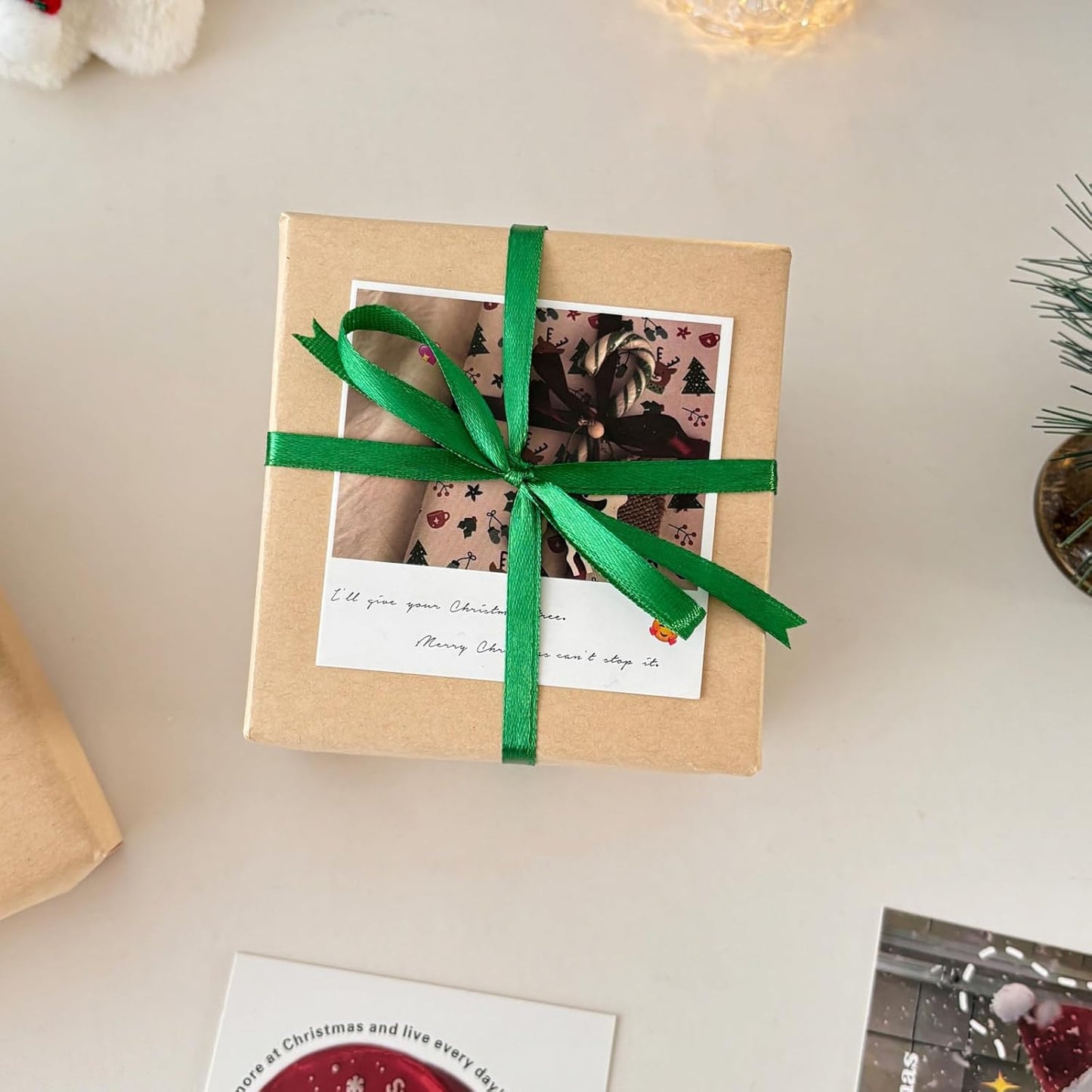 1/4" x 230 Yards Emerald Green Satin Ribbon Single Faced Bulk Fabric Ribbons for Gift Wrapping, Crafting and DIY Projects, Hair Accessories, Tiny Bows