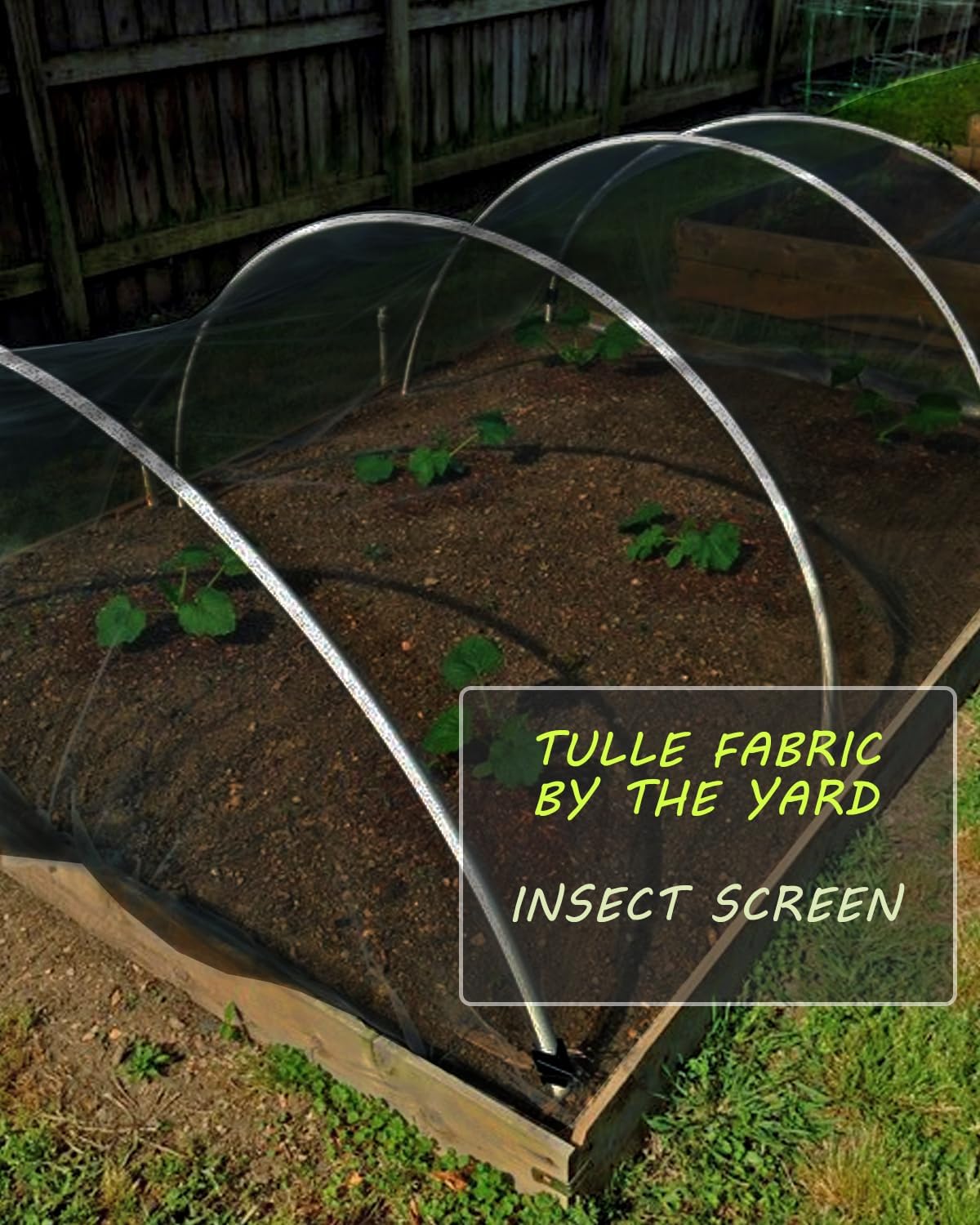 Black Tulle Fabric 108" x 25 Yards for Wedding Pew Bows Garden Netting Plant Cover Gift Wrapping Ceiling Draping Baby Shower Birthday Party Reception DIY Craft Supplies